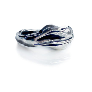 SoftLayering V1 -Unika-fingerring i Sterling sølv