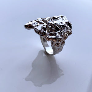 unika fingerring byMille sølvring