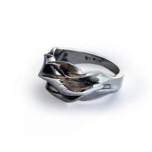 Indlæs billede til gallerivisning ShinyWave V1 -Unika-fingerring i Sterling sølv
