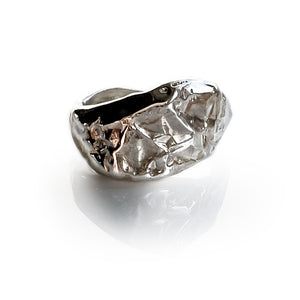 WrappedinSilver Unika-fingerring i Sterling sølv -V3